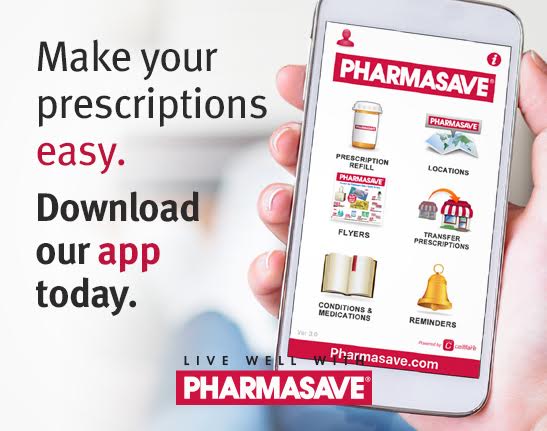 download pharmasave app for easy rx refills