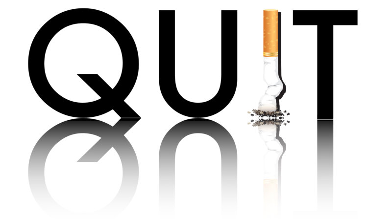 Quit smoking now